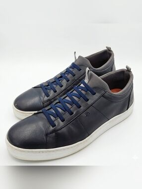 Martin Dingman Cameron Sheepskin Sneakers – Navy Size 12